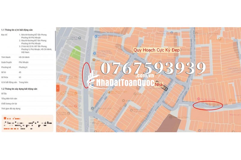 [RẺ] VIP Bán Nhà CHÍNH CHỦ Phú Nhuận đường Đỗ Tấn Phong 45m2 3PN 6.5 Tỷ Gần Sân Bay